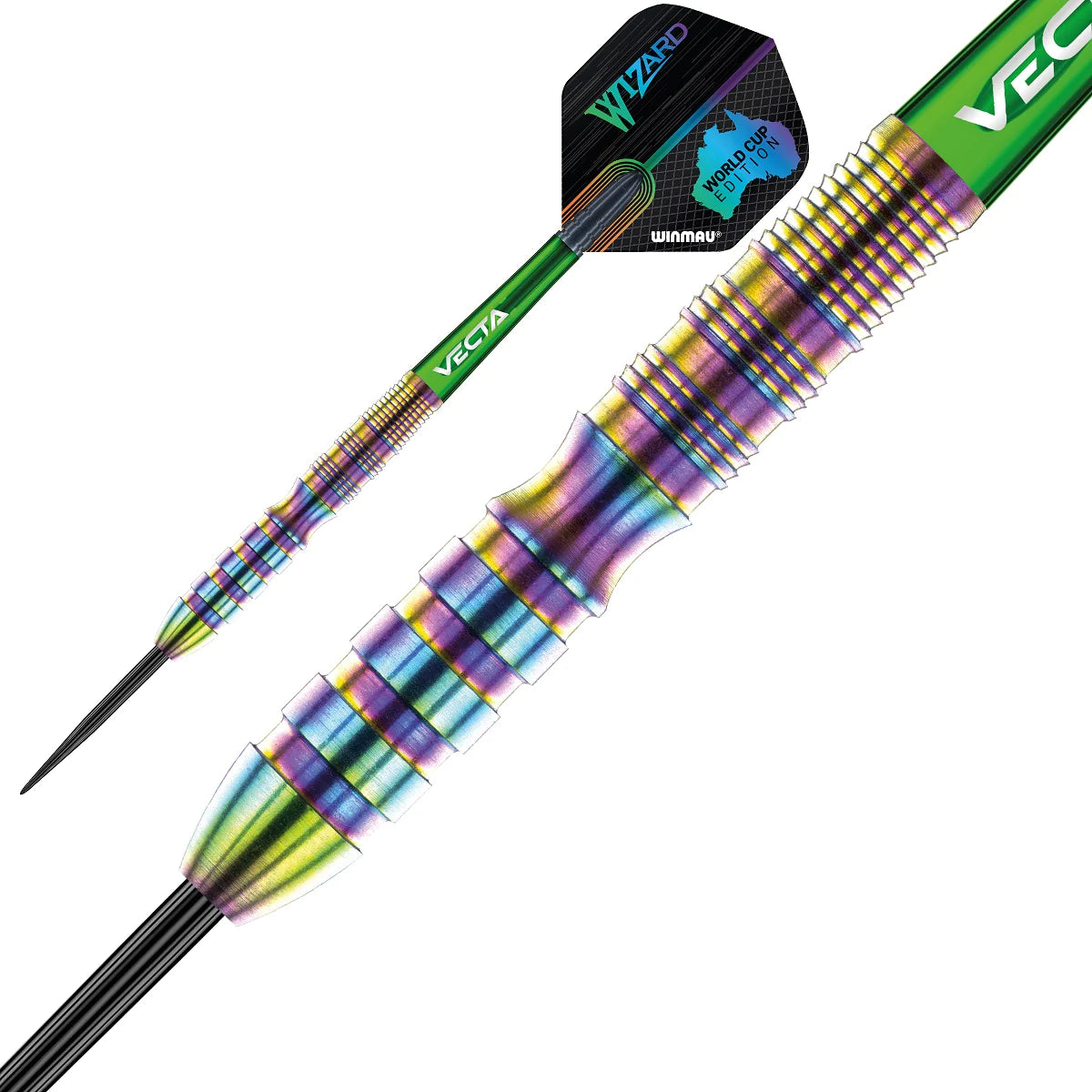 WINMAU - SIMON WHITLOCK - WORLD CUP RAINBOW SE EDITION - 90% - 22g/23g/24g