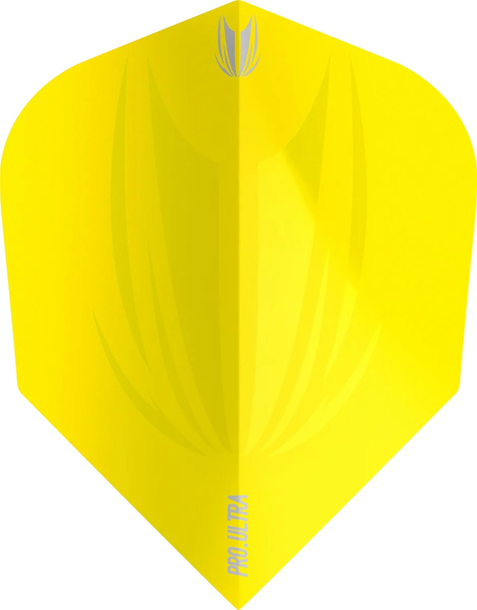 TARGET - ID PRO. ULTRA - DART FLIGHTS - No.6 (Small) - YELLOW