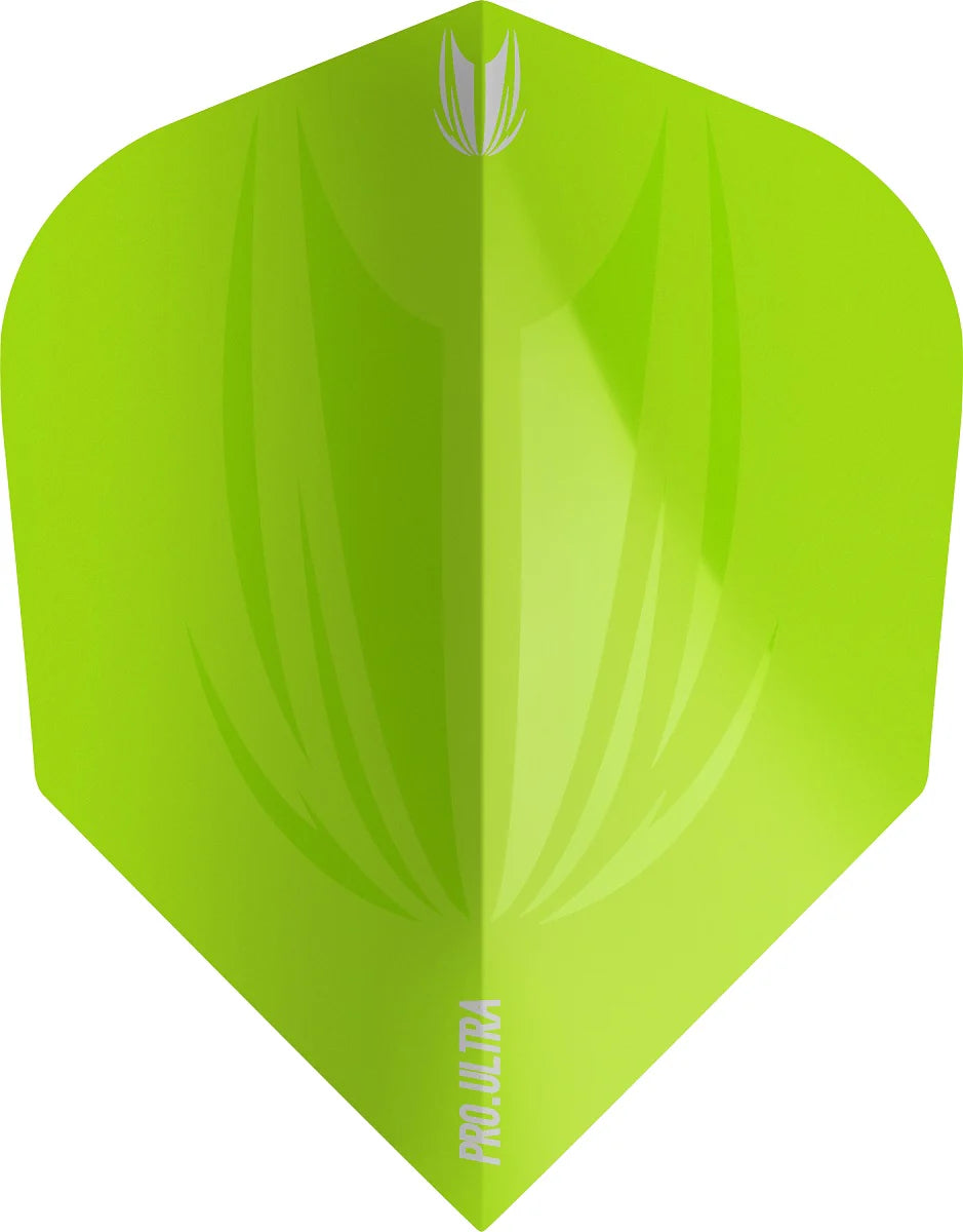 TARGET - ID PRO. ULTRA - DART FLIGHTS - No.6 (Small) - LIME GREEN