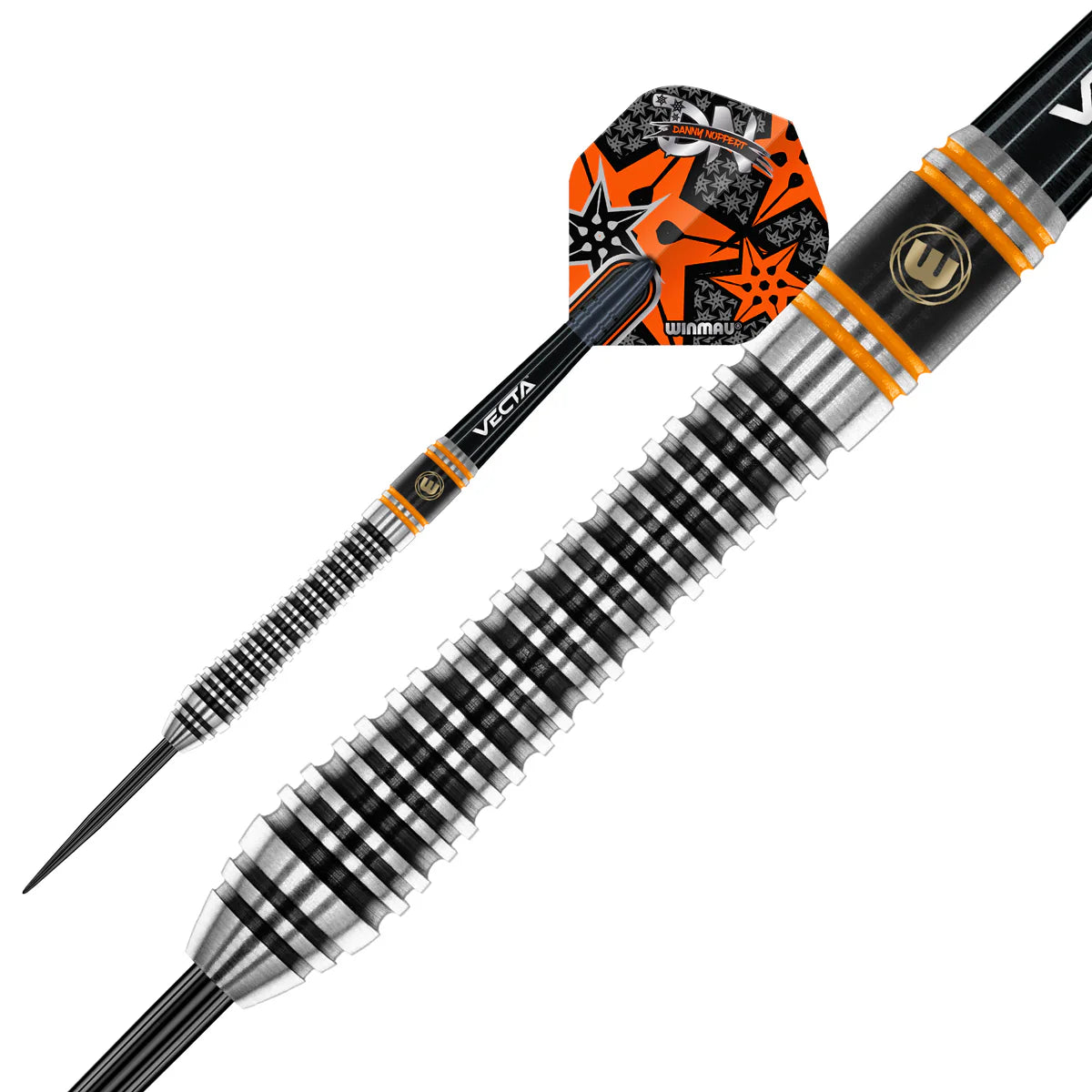 WINMAU - DANNY NOPPERT - SIGNATURE EDITION - STEEL TIP DARTS - 90% - 21g/23g