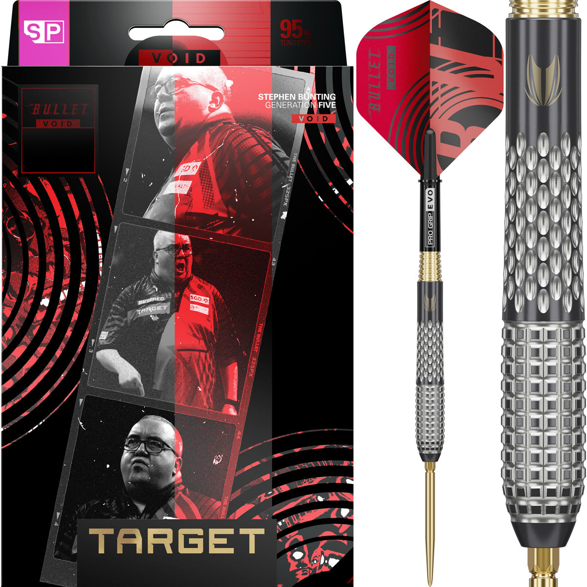 TARGET - STEPHEN BUNTING - G5 VOID - SWISS POINT - 95% - 18g/22g