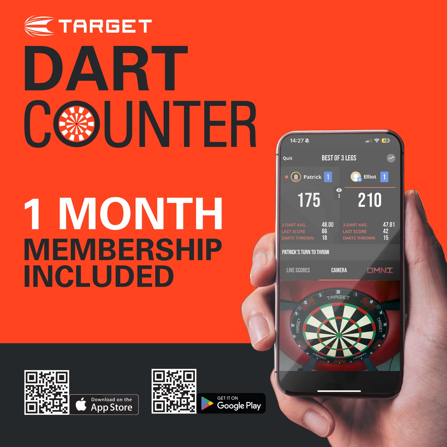 TARGET - STAR WARS - AT AT - SWISS POINT DARTS - 90% - 23g/24g/25g