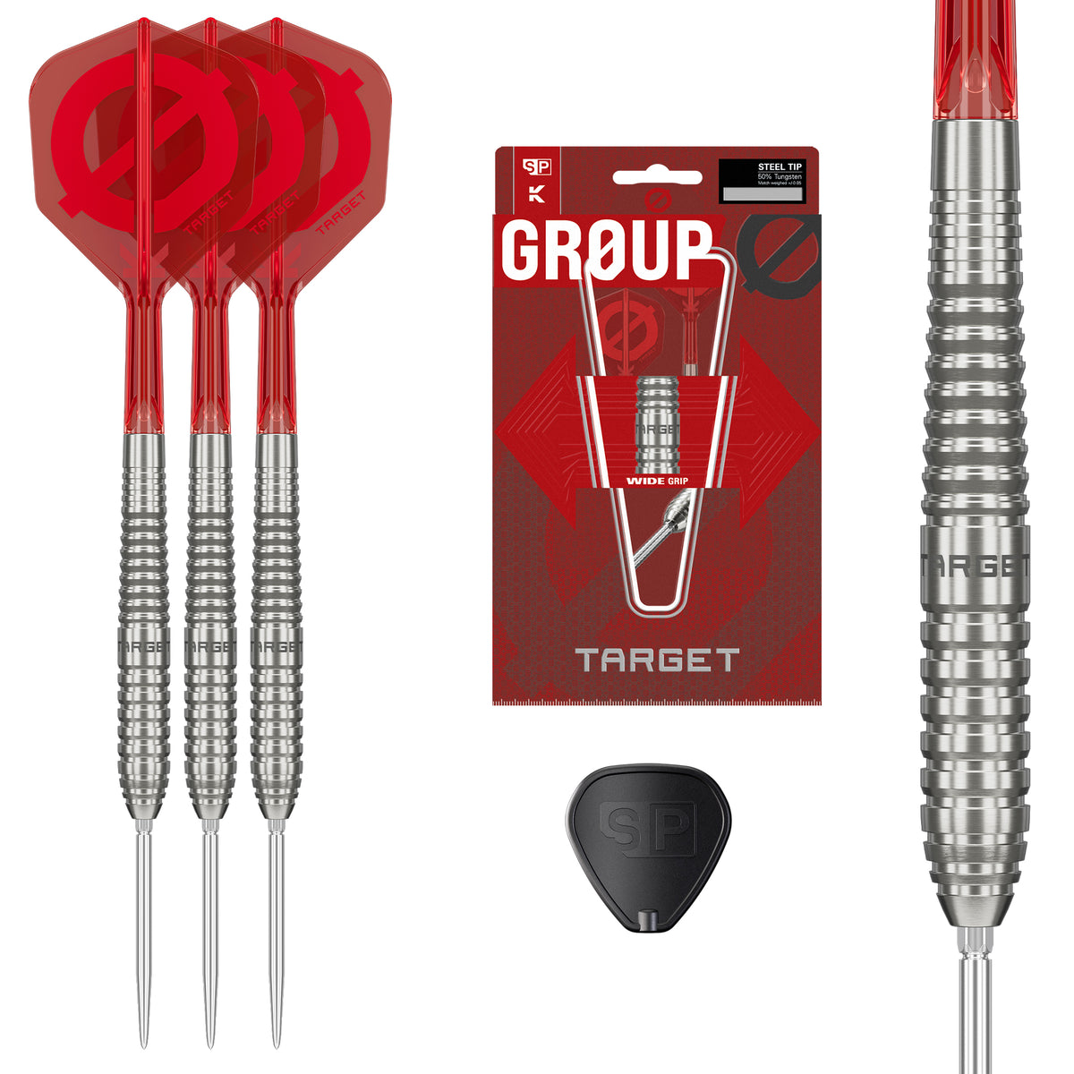 TARGET - GROUP Ø - 01 - SWISS POINT DARTS - 50% - 22g/23g/24g