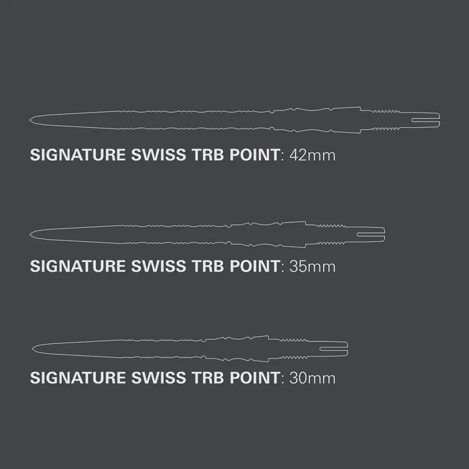 TARGET - SWISS POINTS - SIGNATURE TRB - REPLACEMENT/SPARE SWISS POINTS - 30mm/35mm/42mm