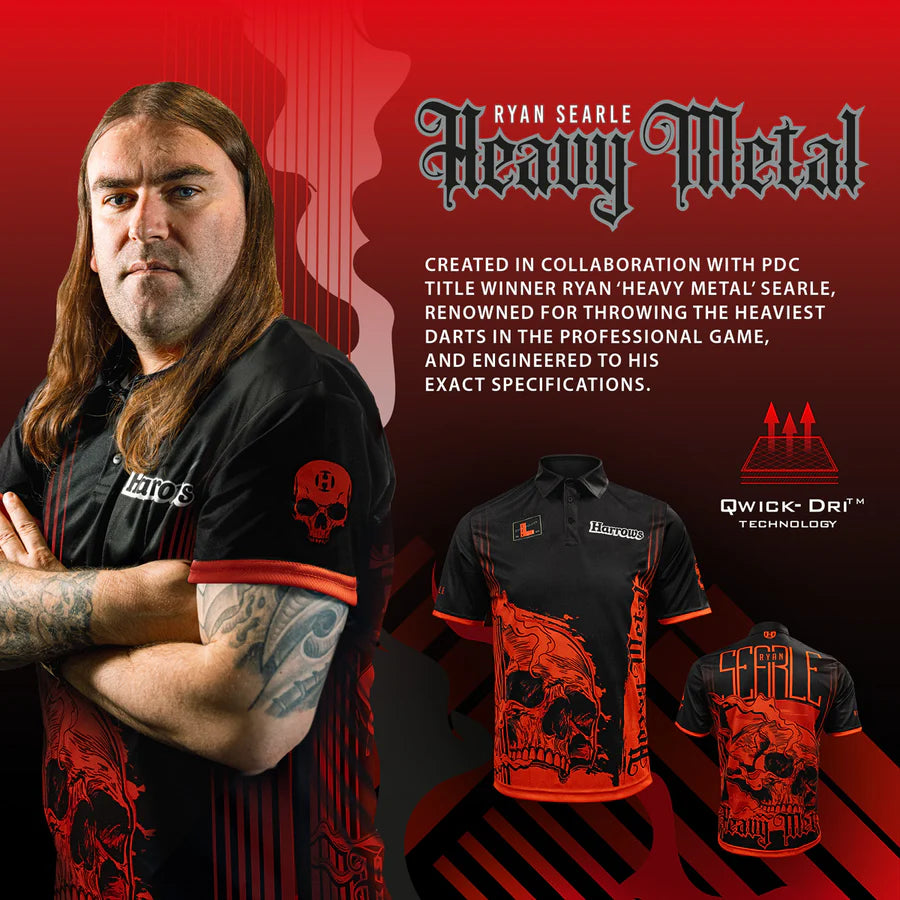 HARROWS - RYAN SEARLE - HEAVY METAL - 2025 - REPLICA PLAYING SHIRT