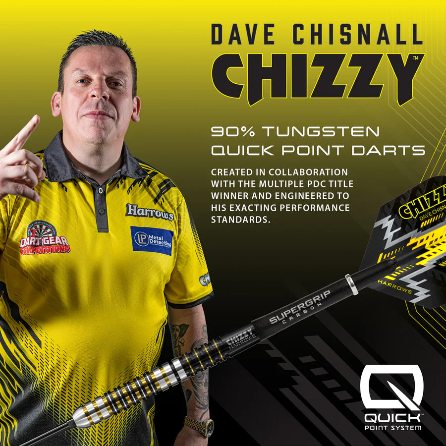 HARROWS - DAVE CHISNALL - CHIZZY - SERIES 1 - QUICK POINTS - 90% - 21g/22g/23g/24g/25g/26g