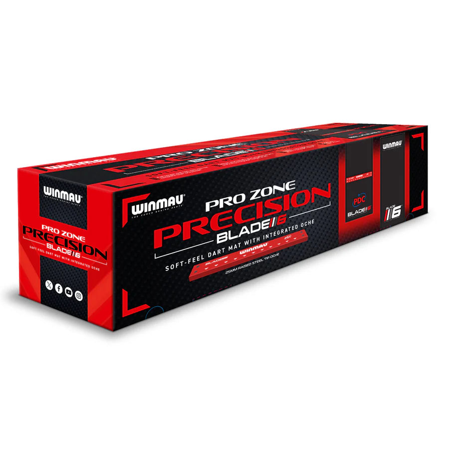 WINMAU - PRO ZONE PRECISION - SOFT FEEL MAT WITH INTEGRATED OCHE - WINMAU PROZONE