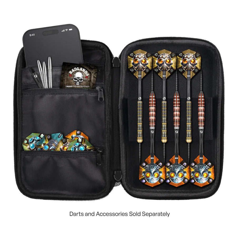 SHOT - BADLANDS - GREEN - TACTICAL - DARTS CASE - 2 SETS OF DARTS