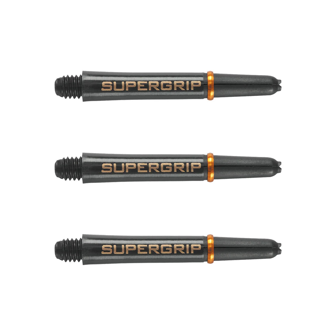 HARROWS - SUPERGRIP - DARTS STEMS/SHAFTS - BLACK/GOLD