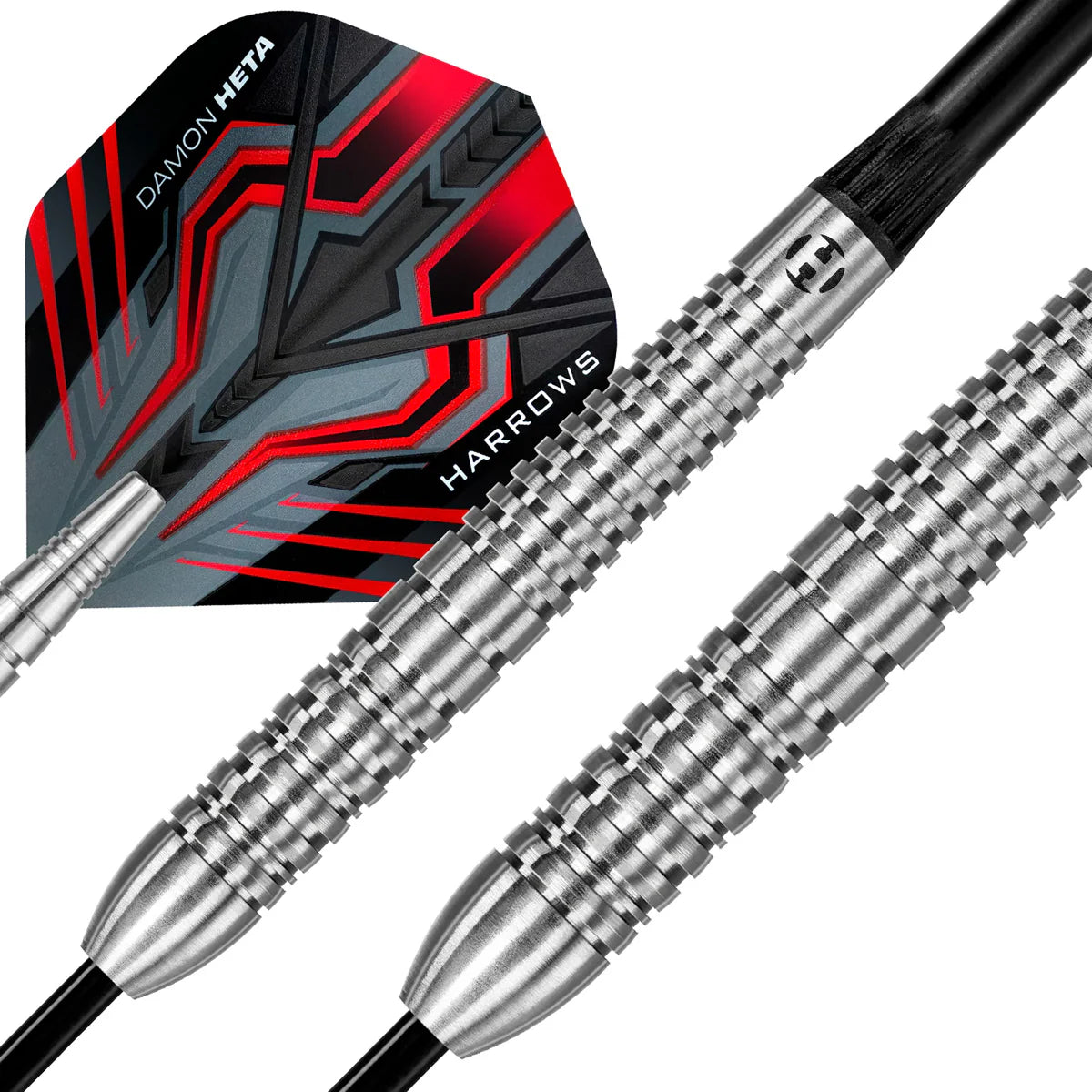 HARROWS - DAMON HETA - SERIES 1 - NATURAL - STEEL TIP DARTS - 90% - 21g/23g/25g