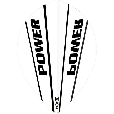 MCCOY - POWER MAX - DARTS FLIGHTS - PEAR - 150 MICRON