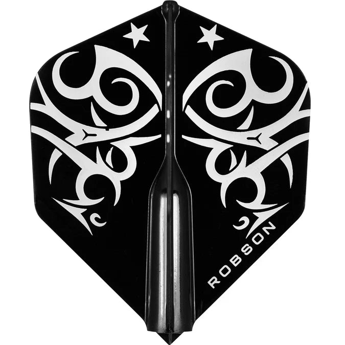 ROBSON PLUS (BULL'S NL) - TRIBE - MOULDED FLIGHTS - STANDARD (No.2) - VARIOUS COLOURS