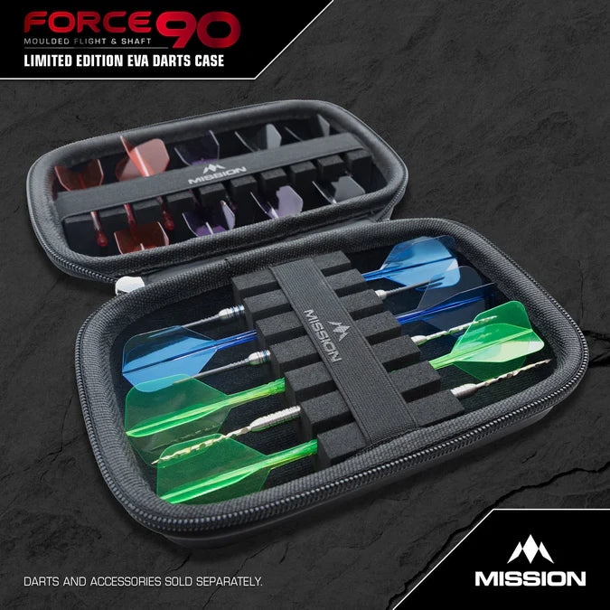 MISSION - FORCE 90 - LTD. EDITION - GREY DENIM - LARGE - EVA DARTS CASE