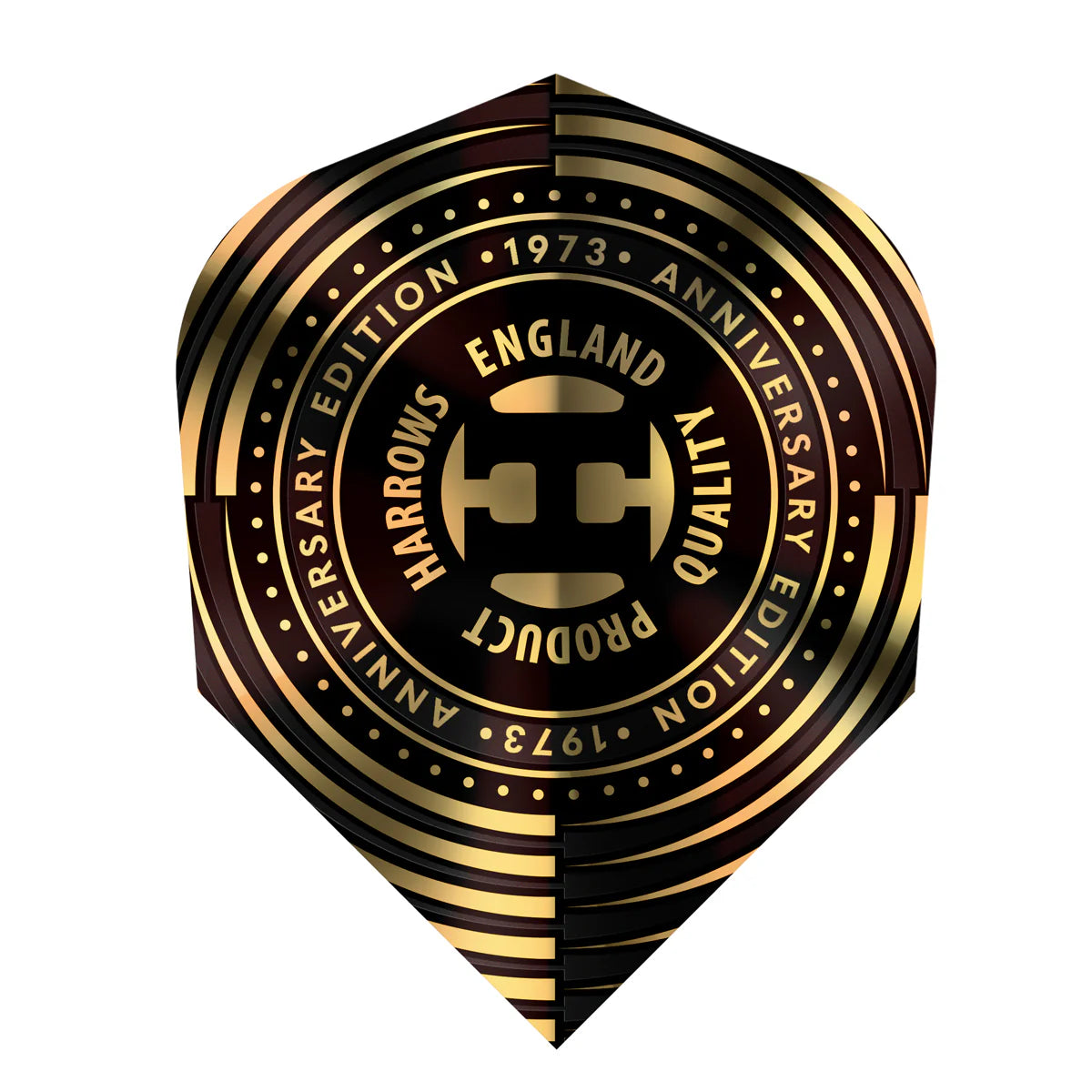 HARROWS - V WING - ANNIVERSARY EDITION - STEEL TIP DARTS - 90% - 21g/23g/25g