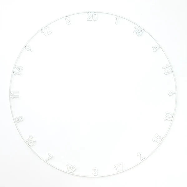 PRECISE 180 - NUMBER RING - ONEPIECE - CLASSIC WHITE