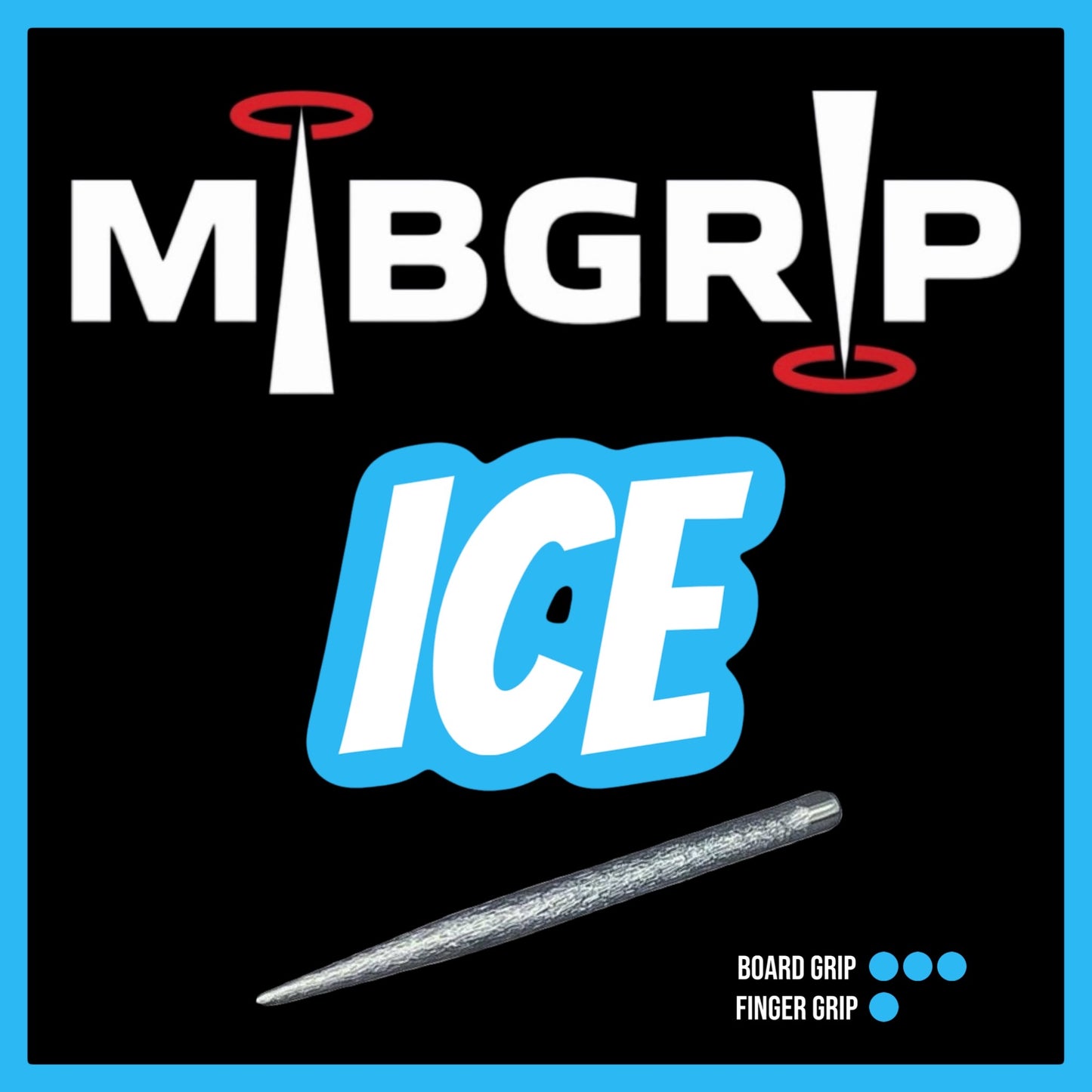 MiBGRiP - MiBGRiP ICE - STEEL TIP POINTS - 30mm/32mm/34mm/36mm/38mm/40mm/50mm