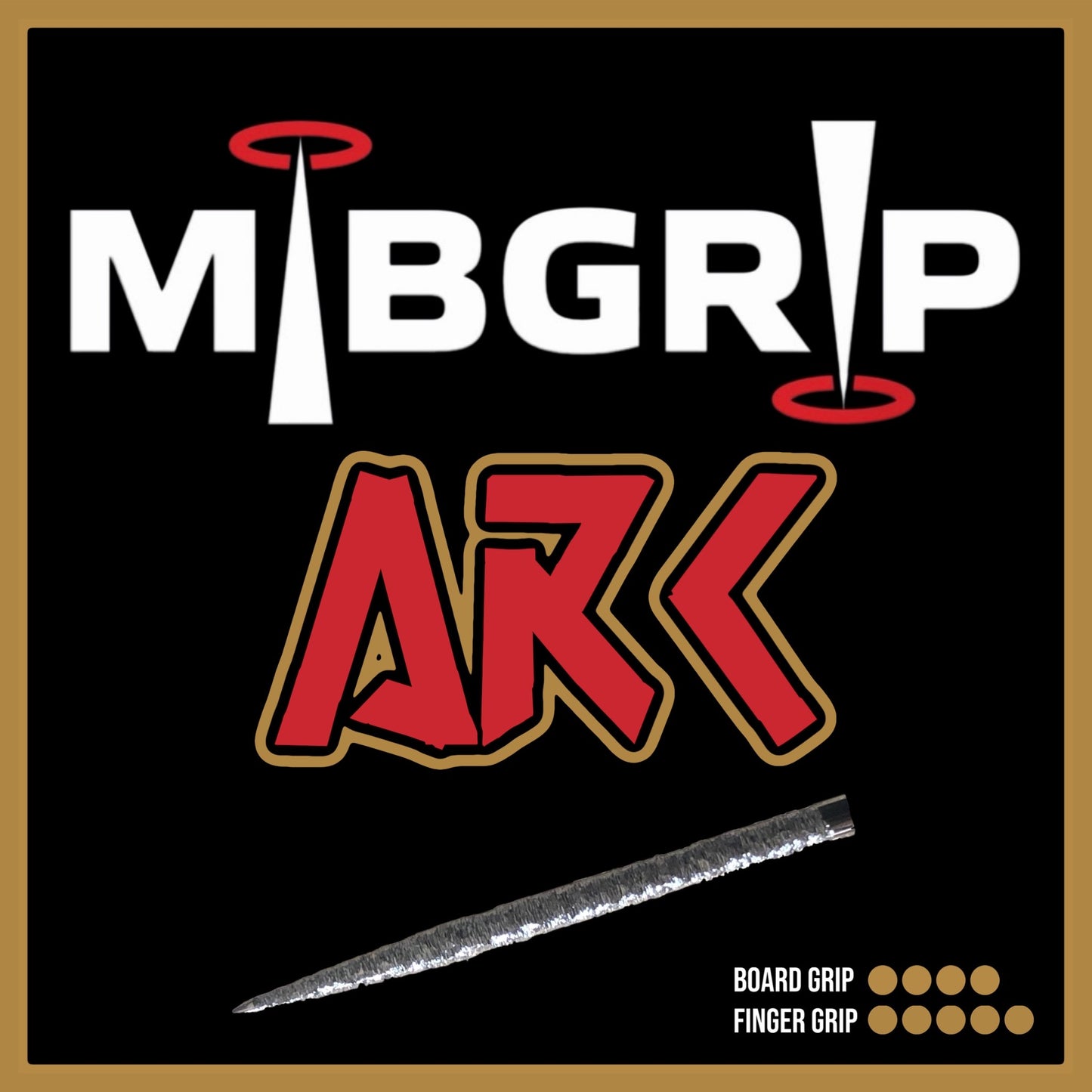 MiBGRiP - MiBGRiP ARK - STEEL TIP POINTS - 30mm/32mm/34mm/36mm/38mm/40mm/50mm