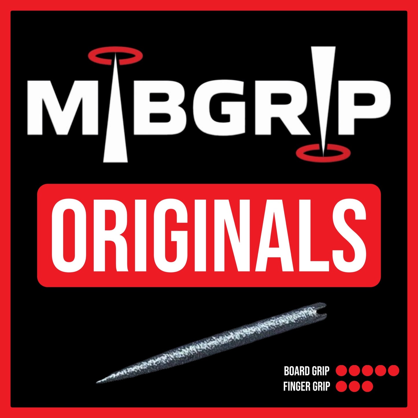 MiBGRiP - MiBGRiP ORIGINALS - STEEL TIP POINTS - 30mm/32mm/34mm/36mm/38mm/40mm/50mm