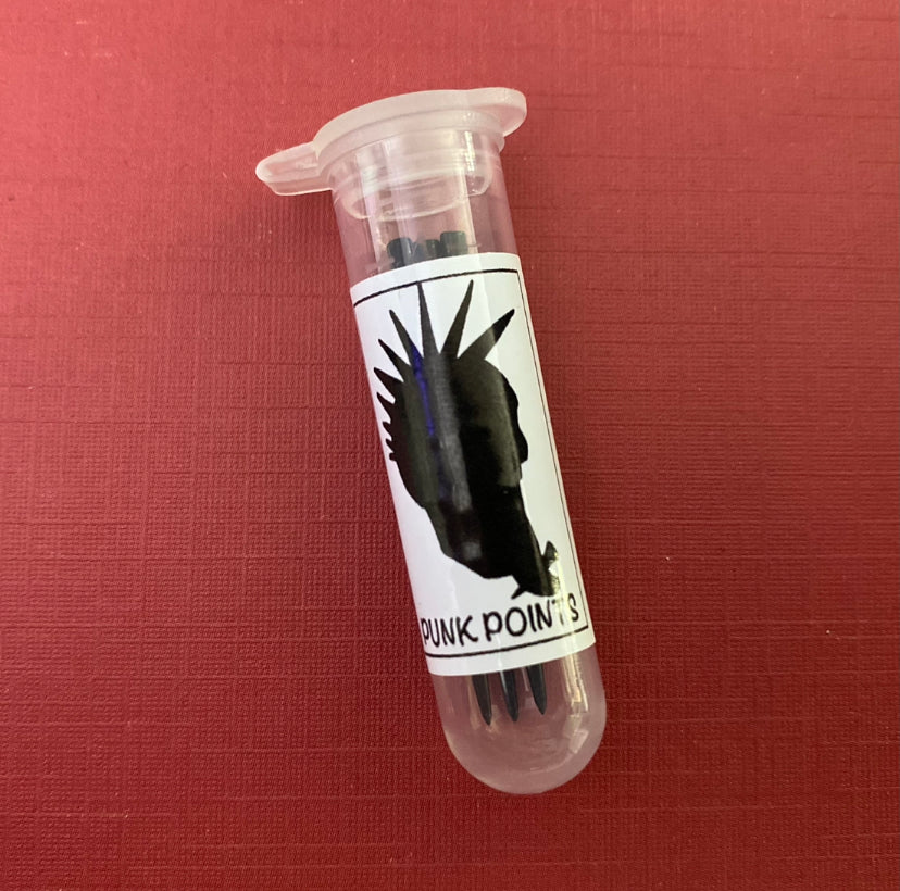 PUNK POINTS - BLACK STANDARD - Steel Tip Points