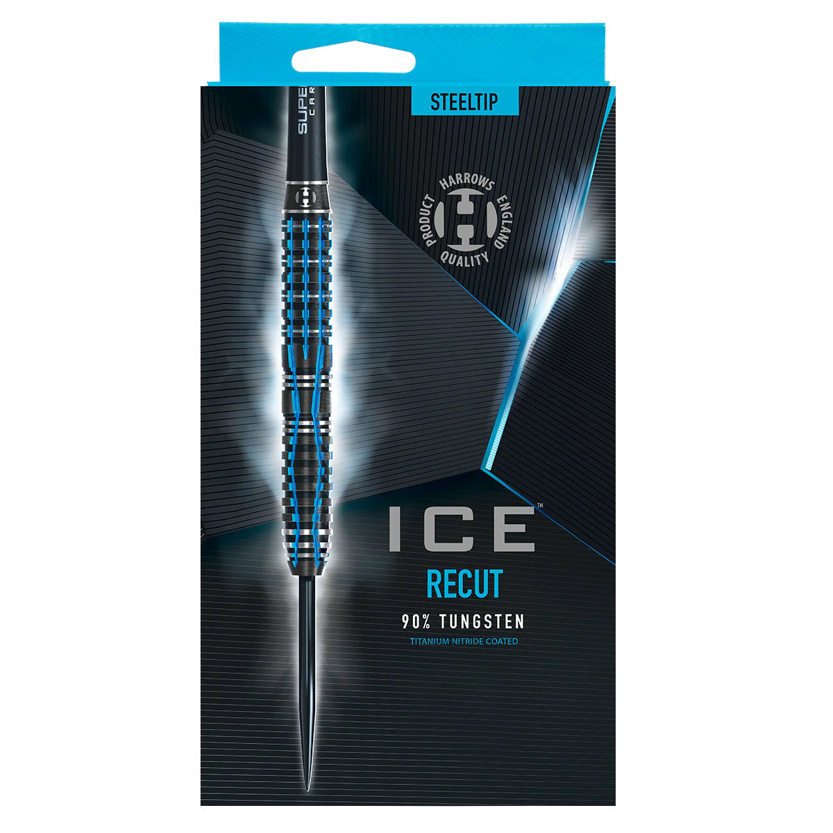 HARROWS - ICE RECUT - STEEL TIP DARTS - 90% - 21g/22g/23g/24g/25g/26g