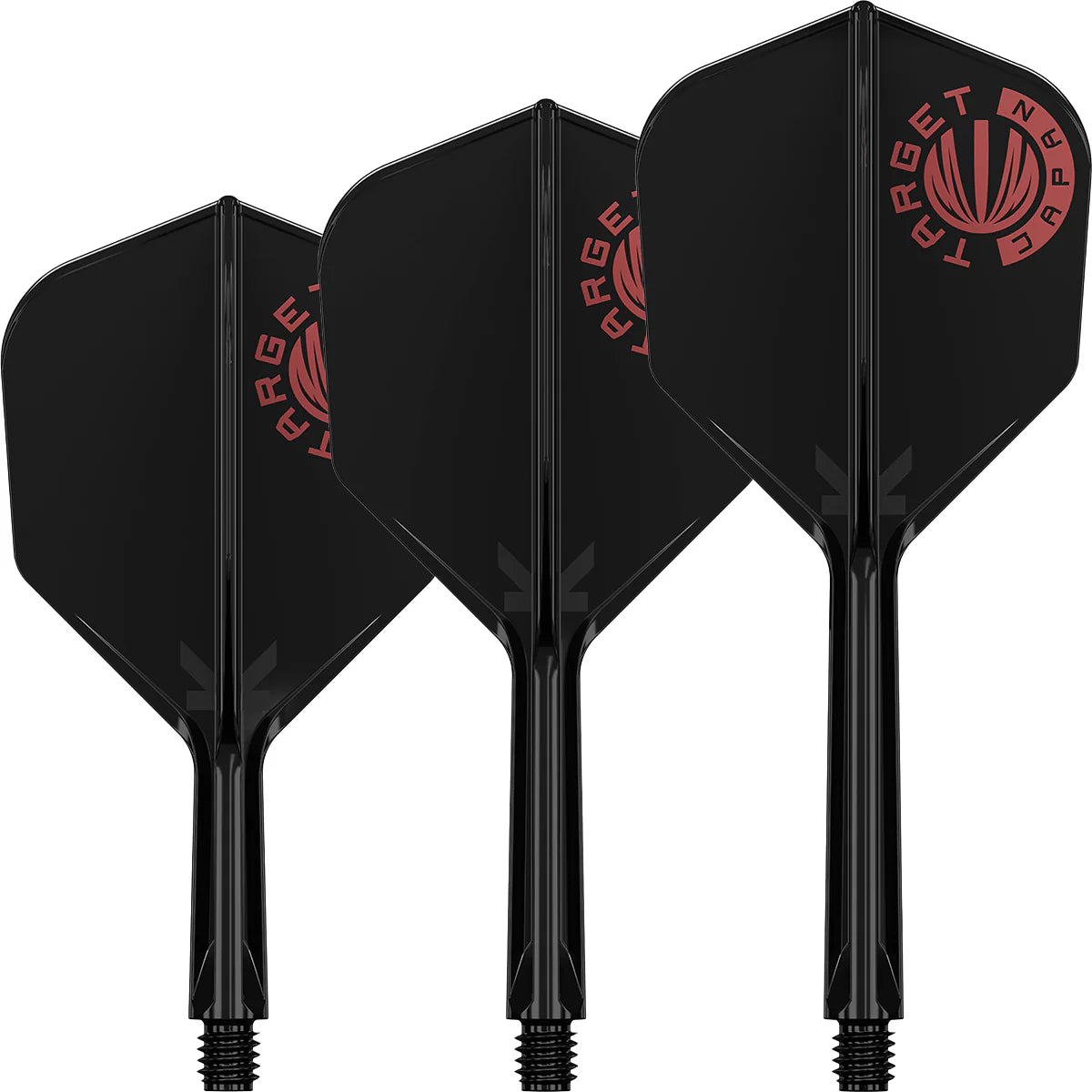 TARGET JAPAN - BLACK - TARGET JAPAN LOGO - KFLEX FLIGHT SYSTEM - No.6 SMALL