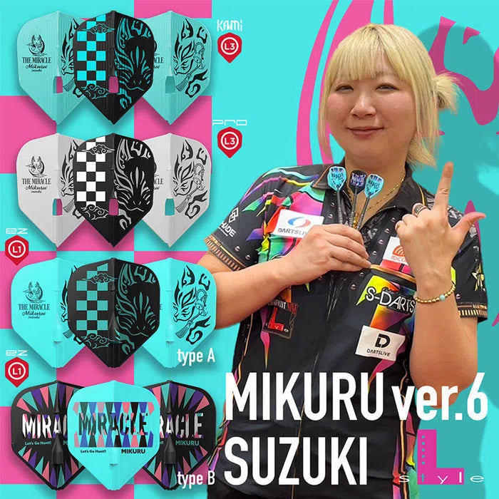 LSTYLE - MIKURU SUZUKI - V6 - TYPE A MIX - PLAYERS SERIES - EZ FLIGHTS - L1 STANDARD No.2