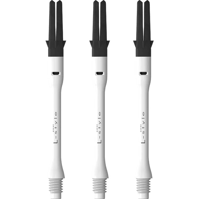 LSTYLE - L-SHAFTS - 'SLIM' - SILENT SPIN - CARBON - WHITE - LSTYLE SHAFTS