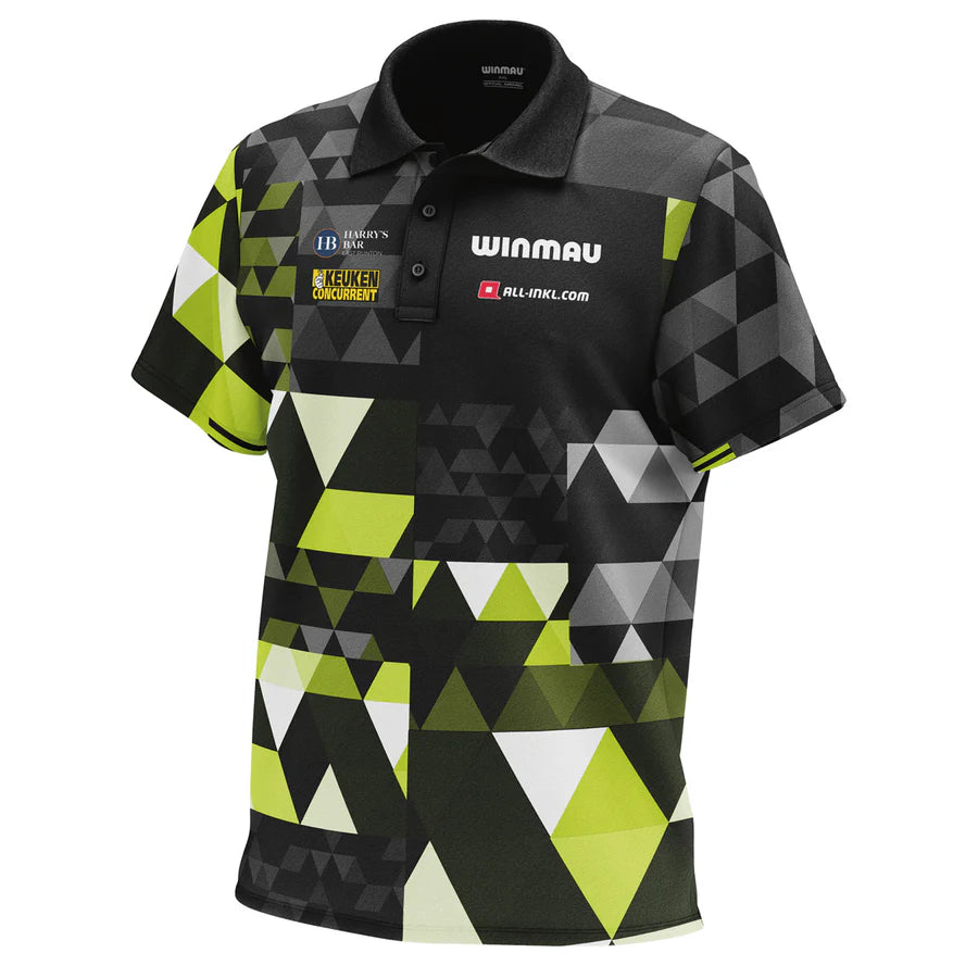 WINMAU - MVG - MICHAEL VAN GERWEN - FAN EDITION POLO SHIRT 2026 - DARTS SHIRT