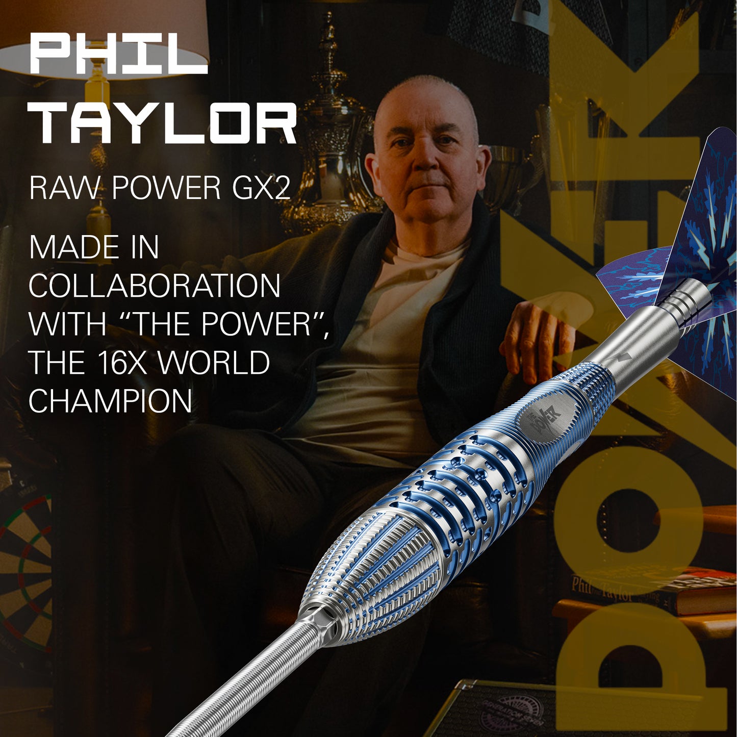 TARGET - PHIL TAYLOR - POWER - Gx2 - SWISS POINT - 95% - 22g/24g/26g