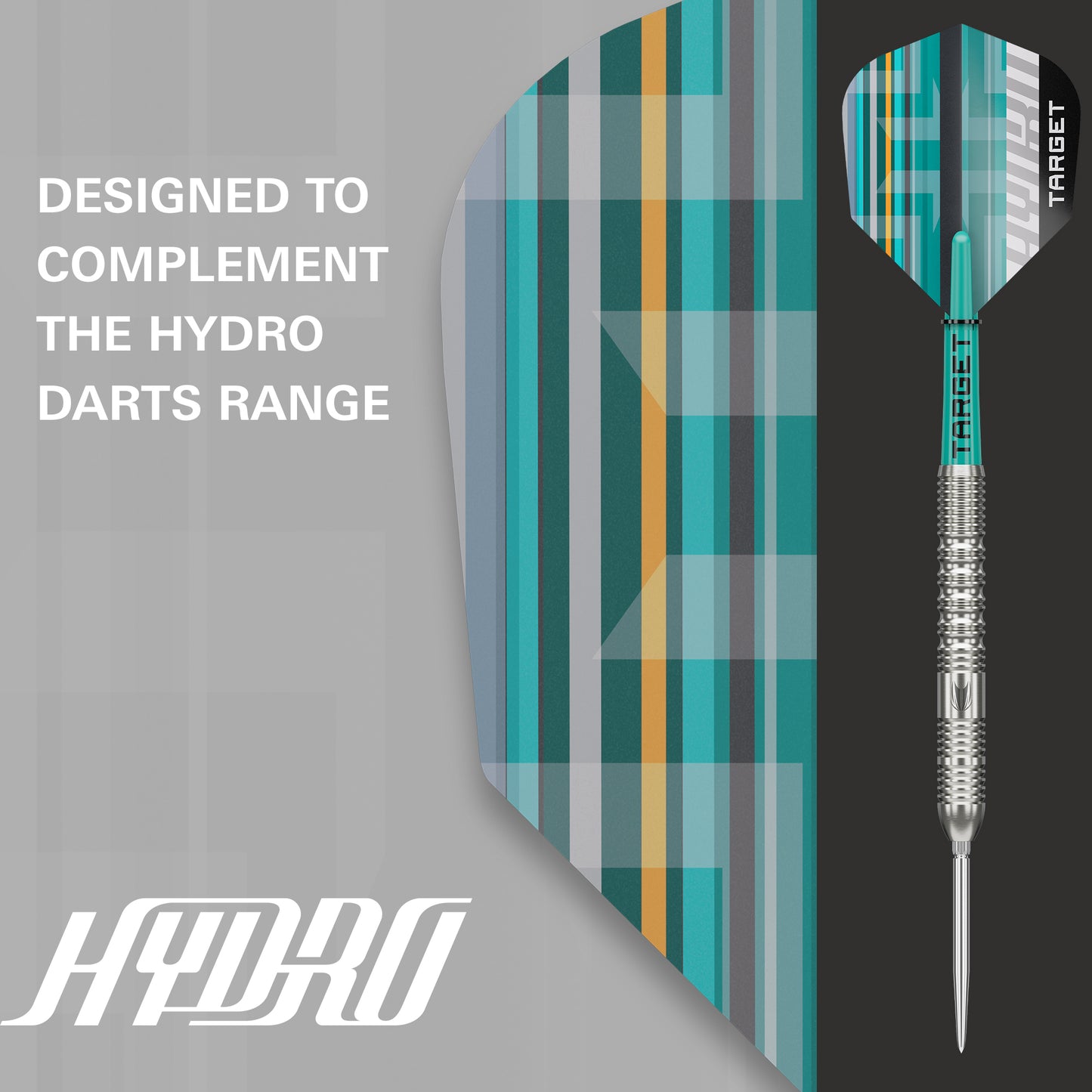 TARGET - HYDRO - ID PRO. ULTRA - DART FLIGHTS - No.6 SMALL - 3 SETS