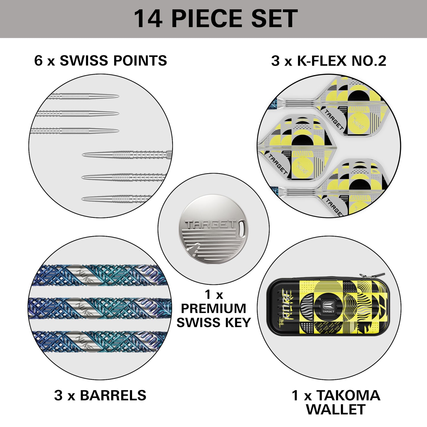 TARGET - LUKE LITTLER - EDGE - 2025 - SWISS POINT - 95% - 22g/23g/24g