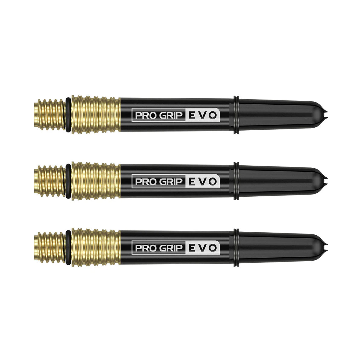 TARGET - PRO GRIP EVO - DART STEMS/SHAFTS - BLACK & GOLD