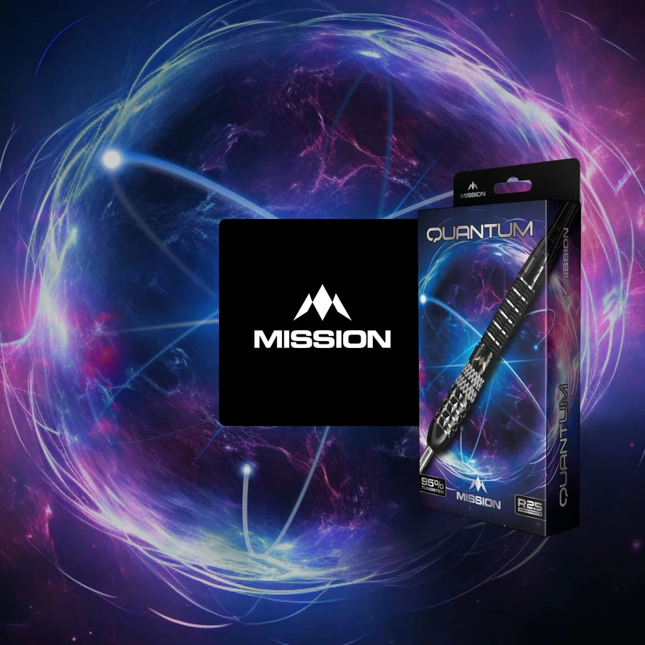 MISSION - QUANTUM - R2.5 - RAPID POINT DARTS - 95% - 21g/23g