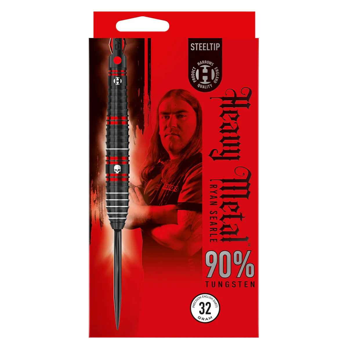 HARROWS - RYAN SEARLE - SERIES 1 - STEEL TIP DARTS - 90% - 22g/23g/24g/26g/30g/32g