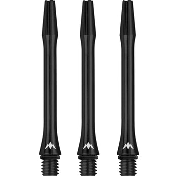 MISSION - ALICROSS STEMS - ALUMINIUM DARTS STEMS/SHAFTS - BLACK
