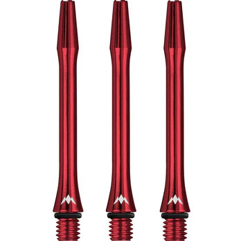 MISSION - ALICROSS STEMS - ALUMINIUM DARTS STEMS/SHAFTS - RED