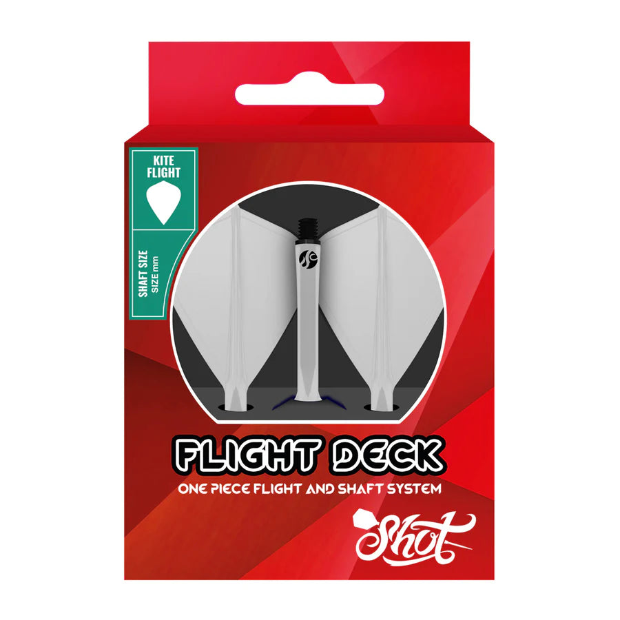 SHOT - FLIGHT DECK - KITE SHAPE - FLIGHT & SHAFT SYSTEM - CLEAR
