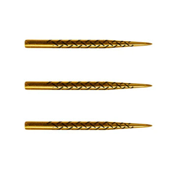 SHOT - SPARE/REPLACEMENT POINTS - KAPENE GOLD TITANIUM - STEEL TIP POINTS - 32mm/35mm/38mm/45mm