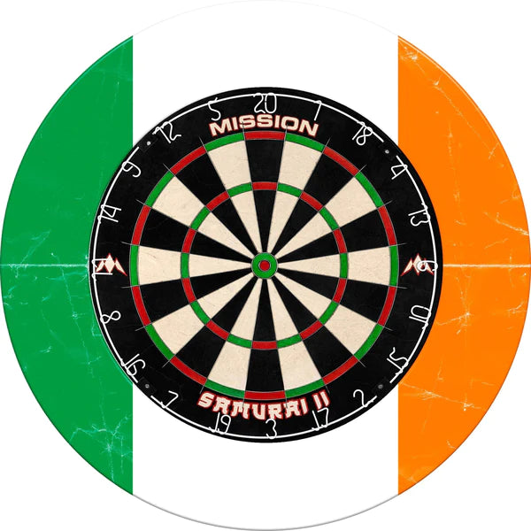 DESIGNA - DARTBOARD SURROUND - IRISH TRICOLOUR