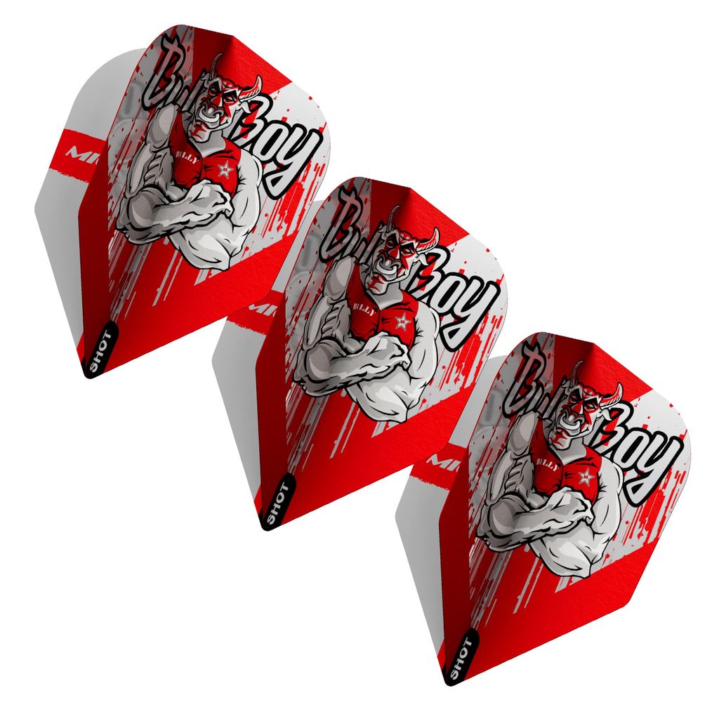 SHOT - MICHAEL SMITH - SERIES 2 - TURBO POINT DARTS - 90% - 22g/23g/24g/25g