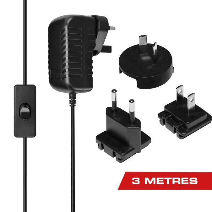 MISSION - TORUS - REPLACEMENT POWER ADAPTER/3 PIN PLUG - 3m/5m