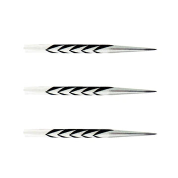 SHOT POINTS -  Tribal Weapon Silver 35mm - Steel Tip Points