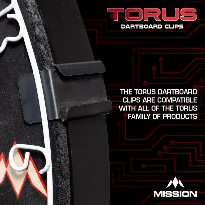 MISSION - TORUS - SPARE BOARD CLIPS - 3 PER PACK