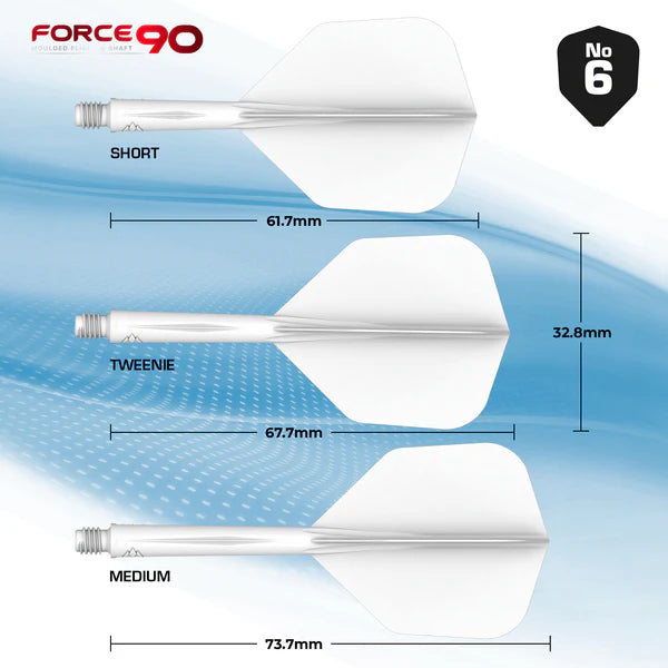 MISSION - FORCE 90 - INTEGRATED FLIGHTS - SMALL No.6 - WHITE