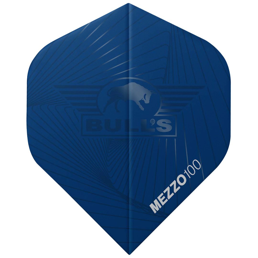 BULL'S (NL) - MEZZO 100 - FLIGHTS - STANDARD (No.2) - 5 SETS - BLUE