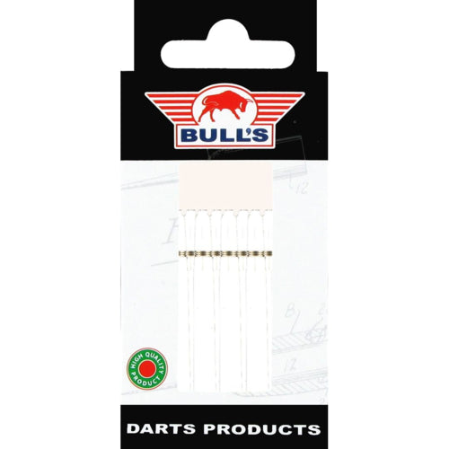 BULL'S (NL) - NYLON - DURA SHAFTS - JOUST - LONG DARTS STEMS - WHITE - 5 PACK