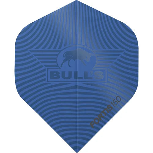 BULL'S (NL) - FORTIS 150 - DARTS FLIGHTS - 150 MICRON - STANDARD (No.2) - 5 SETS - BLUE