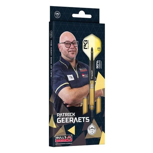 BULL'S - PATRICK GEERAETS - G1 - 90% - STEEL TIP DARTS - 23g