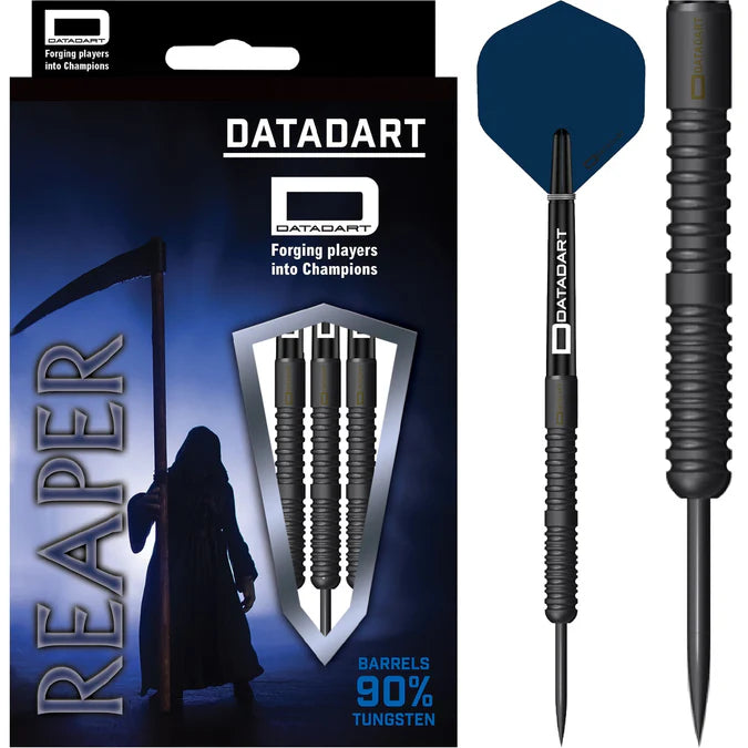 DATADART - REAPER - STEEL TIP DARTS - 90% - 21g/23g/25g