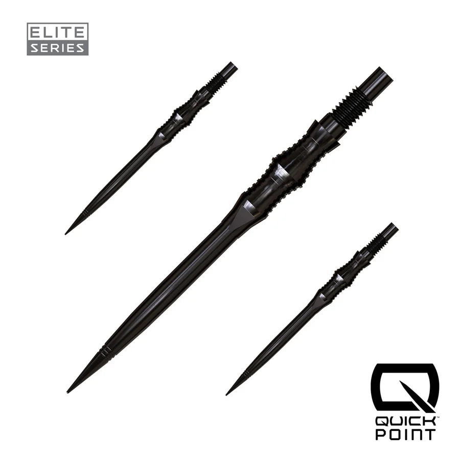 HARROWS - QUICK POINTS - APEX SPIRE - SPARE/REPLACEMENT QUICK POINTS - BLACK/SILVER/GOLD - 30mm/35mm/40mm